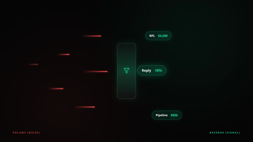Visualization representing the metrics used to measure email marketing success